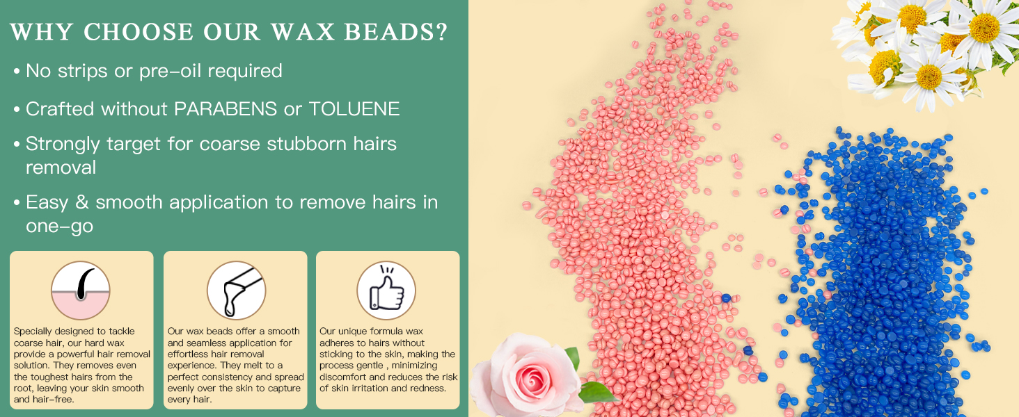 waxing beads
