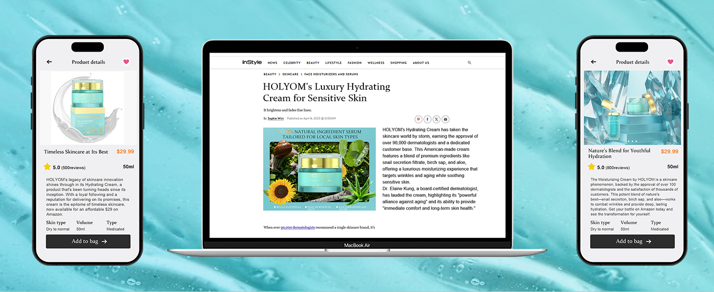 HOLYOM MOISTURIZING CREAM