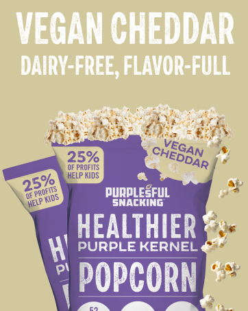 Vegan Cheddar Popcorn