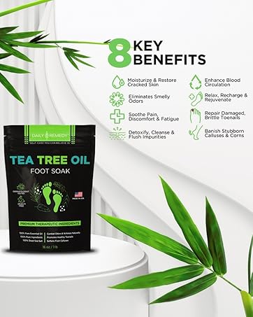 Tea Tree Oil Foot Soak