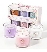 CHILLFLAME Scented Candles, Scented Candle Gift Set for Stress Relief, 6 Votive Candles for Women...
