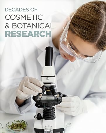 Decades of cosmetic & botanical research 