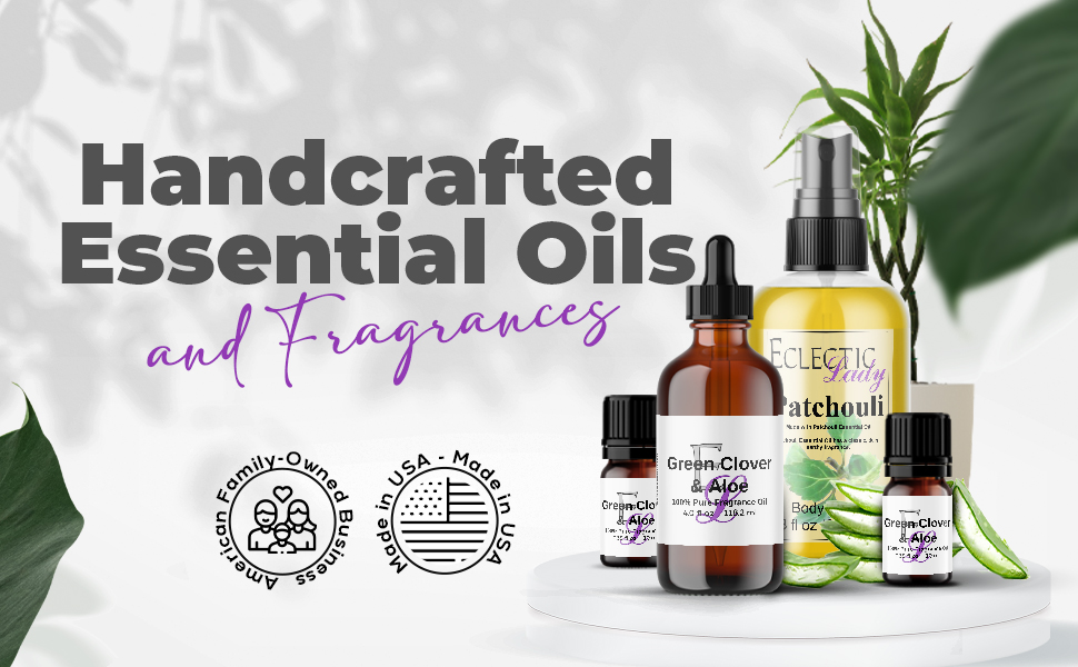 Handcradted Essential Oils and Fragrances Made in USA