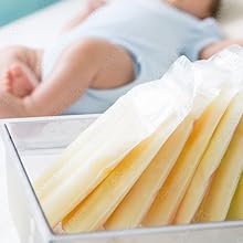 baby and breast milk