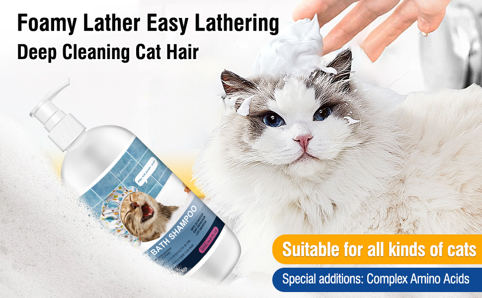 cat shampoo