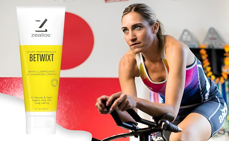 Zealios anti chafing cream for women runners, inner thigh chafing relief and rash protection