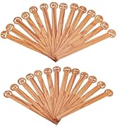 BENECREAT 29PCS Burlywood Vinyl Record Dividers, Alphabetical A-Z Separator Organizer with 2 Stan...