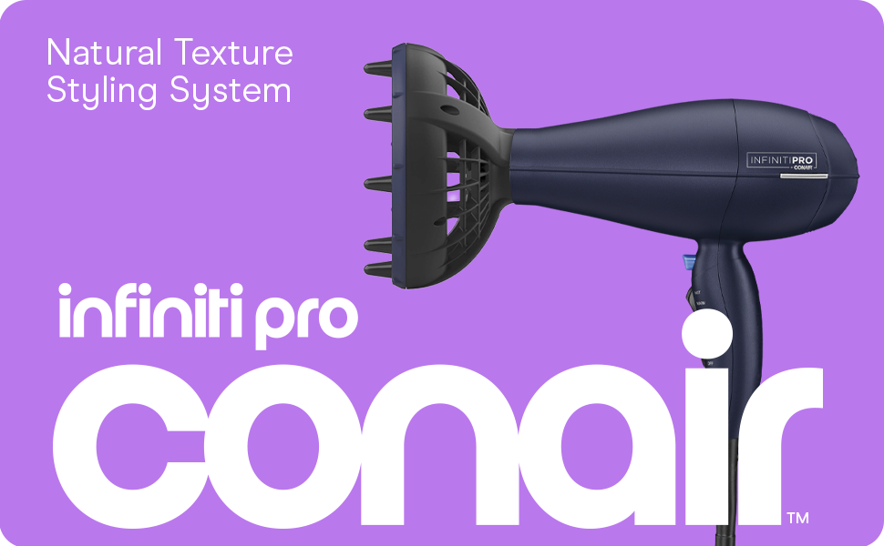 infiniti pro conair natural texture styling system