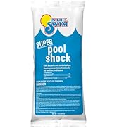 In The Swim Super Pool Shock Swimming Pool Sanitizer - Fast Dissolving, Non-Stabilized - 70% Avai...
