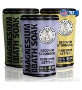 3 Pack Bundle: Coach Soak Recovery Bath Soak - Epsom Salt Bulk - Bath Salts Bulk - 3 Pack Bundle ...