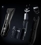 MENHOOD Balls Trimmer for Men Grooming Trimmer 2.0 Groin Trimmer for Men with Replaceable Ceramic...