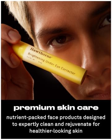 Hawthorne premium skin care. brightening eye cream, face wash cleanser, face lotion for men