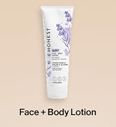 The Honest Company Hydrating Face + Body Lotion | Fast Absorbing, Naturally Derived, Hypoallergen...
