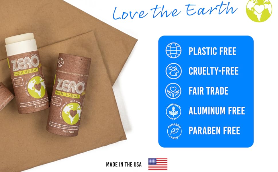 zero waste natural deodorant love