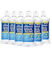 T.N. Dickinson's Witch Hazel Astringent for Face and Body, 100% Natural, 6 Count