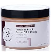 NaturAll Jamaican Black Castor Oil & Chebe Braiding Gel - Sulfate-Free Loc Gel for Retwists, Locs...