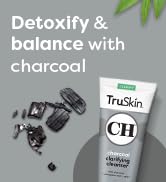 TruSkin Charcoal Face Wash, Anti Aging Facial Cleanser with Activated Coconut Charcoal