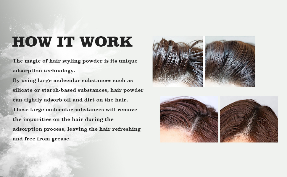 hair styling powder for men
