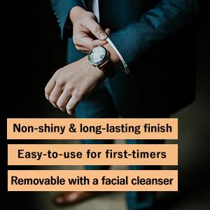 Non-shiny & long-lasting finish