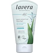 lavera basis sensitiv wash gel aloe vera & jojoba - Revitalizes & refreshes - Vegan plant active ...