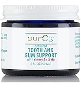 PurO3 Ozone Tooth & Gum Support – Ozonated Organic Olive Oil & Essential Oils for Complete Oral C...