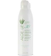 Aloe Up White Collection Continuous Sunscreen Spray SPF 30 - Broad Spectrum UVA/UVB Sunscreen Pro...