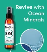 TruSkin Daily Facial Super Toner for All Skin Types, with Glycolic Acid, Vitamin C, Ocean Minerals