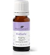 Plant Therapy KidSafe Nighty Night Essential Oil Blend for Sleep 10 mL (1/3 oz) 100% Pure, Undilu...