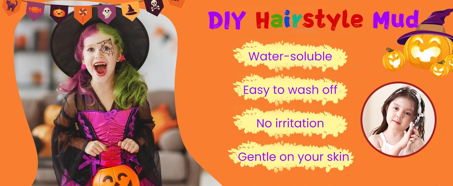 DIY Instant Hair Coloring Gel Cream