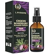 Rosemary Oil for Hair Growth Spray, Onion Oil for Hair Growth Organic, Black Seed Oil 3 in 1 Cont...