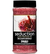 Spazazz SPZ-505 Set The Mood Crystals Container Bath Minerals, 17-Ounce, Love Potion No.9 Seduction