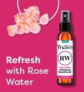 TruSkin Rose Water Facial Toner Spray, Face Care Mist for All Skin Types, Daily Skin Care