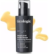 Geologie Vitamin C+E Ferulic Acid Face Serum | Brightening & Firming Anti-Aging Gel Formula | 5% ...