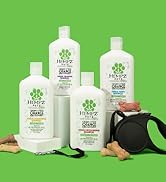 Hempz Petz Deodorizing Dog Shampoo, Creamy Citrus Orange & Red Raspberry Herbal Shampoo, 17 oz