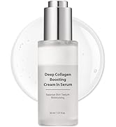 Deep Collagen Anti-Wrinkle Cream In Serum - Real Collagen Serum for Face Anti Aging with Hyaluron...