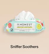 The Honest Company Plant-Based Snot Removing Wipes | Soothing Nose + Face Wipes with Aloe | Hypoa...