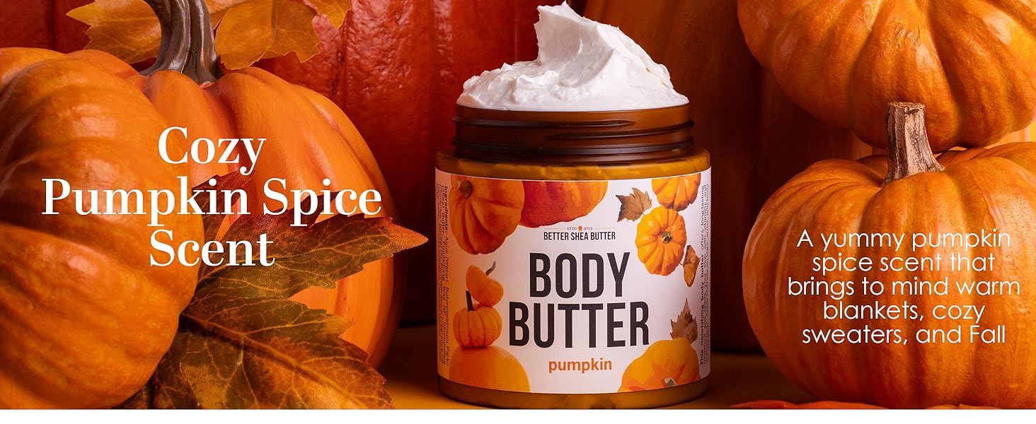 Pumpkin Whipped Body Butter with Shea