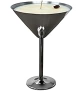Dough Bowl Candle Co. Coffee Candle - 7.25x4.5 Espresso Martini Coffee Scented Candle, Stainless ...