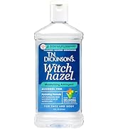 T.N. Dickinson's Witch Hazel Alcohol-Free Moisturizing Astringent, Made with 100% Natural Witch H...