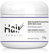 LINEDSON Hair Inhibitor Cream, Lavender Hair Growth Inhibitor for Face, Stop Hair Growth on Face,...