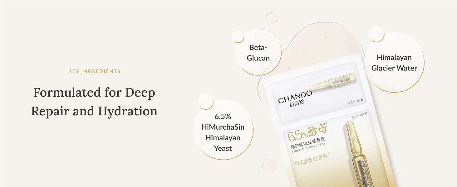2-Step Ferment Repairing Ampoule Mask