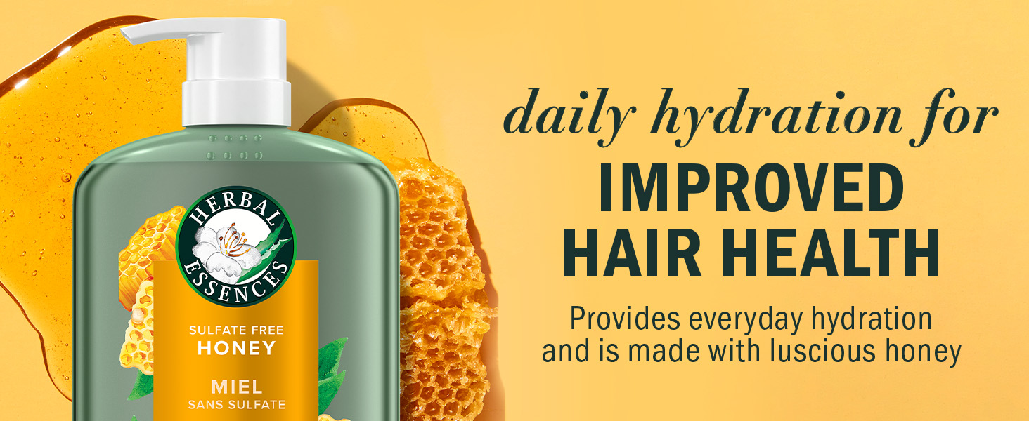 Daily hydration for improved hair health. Provides everyday hydration