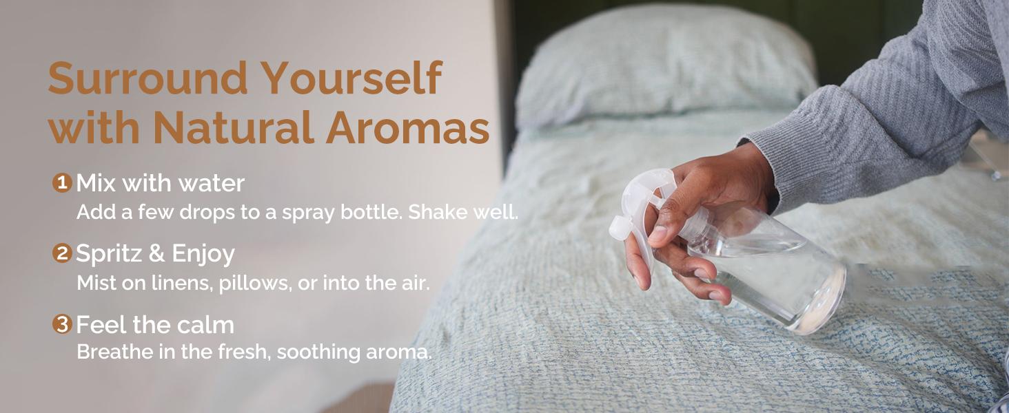 How to use essential oils for Spray