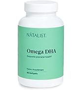 NATALIST Omega DHA Fish Oil Fertility & Pregnancy Support Supplement Pure Marine Lipids Triglycer...