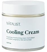 NATALIST Cooling Cream Soothing Rub Fast Relief for Pregnancy Aches & Swelling Legs & Feet, Calmi...