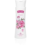 Bulgarian Rose Body Wash with Natural Rose Oil, Moisturizing Rose Shower Gel, Cleansing and Nouri...