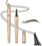 Ursoulney Eyebrow pen - Liquid Eye Brow Microblading Pencil With Micro 4 Point Lift & Brow Pen Sn...
