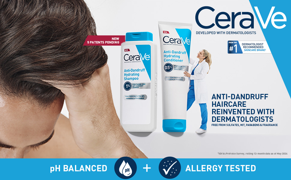 CeraVe Anti-Dandruff Shampoo & Conditioner