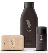 Bevel All Day Body Lotion for Men with Shea Butter/Argan Oil/Vitamin B3 and Vitamin E, 6 Oz (800401)