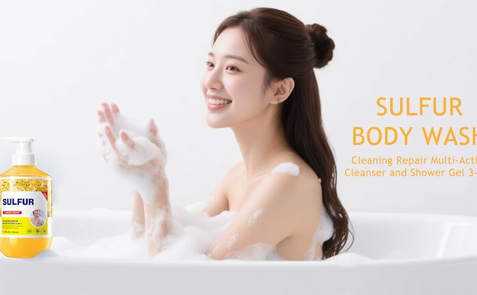 Sulfur Body Wash